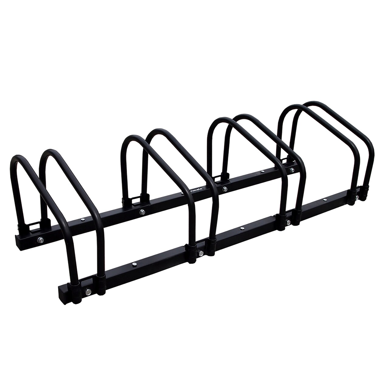 Trimate Bicycle Floor Parking Rack Stand for 4 Bicycles, Indoor Home Garage Storage, 2.4" Width for Most of Bicycles, 40"x12.6"x10.3"